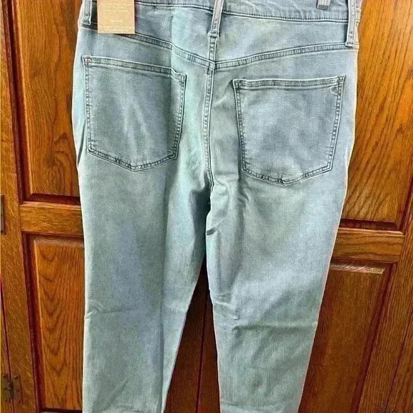 Madewell 10" high rise skinny crop jeans. Sz W31. NWT. - Picture 4 of 12
